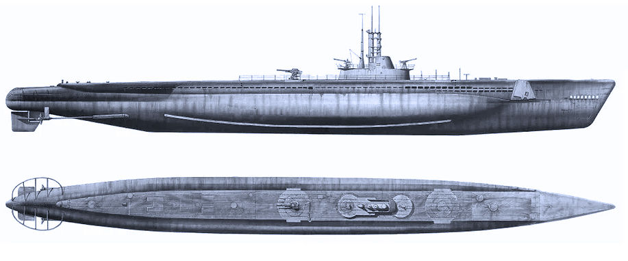 submarine USN class Gato