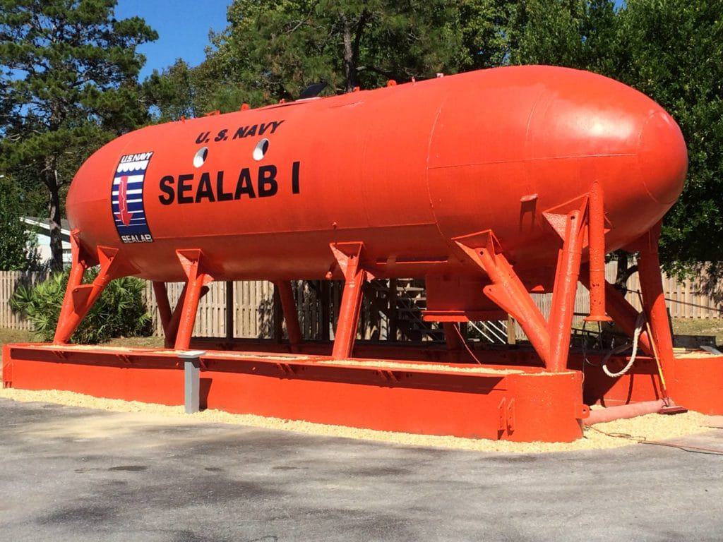 Museum of Man in the Sea sealab 1